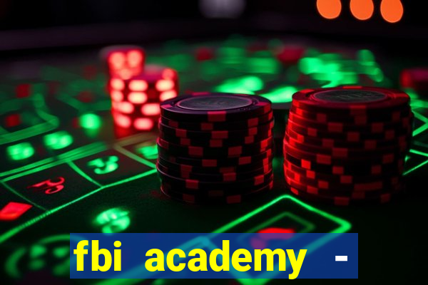 fbi academy - tragaperras bar