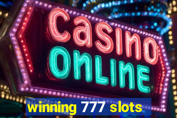 winning 777 slots