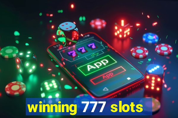 winning 777 slots