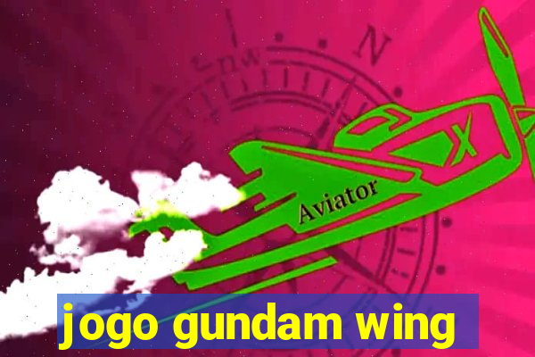 jogo gundam wing