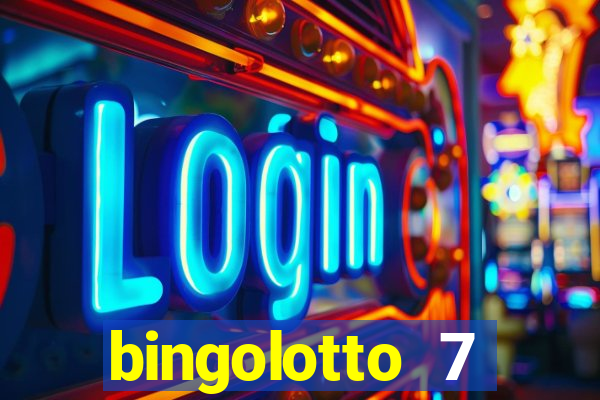 bingolotto 7 januari 2024