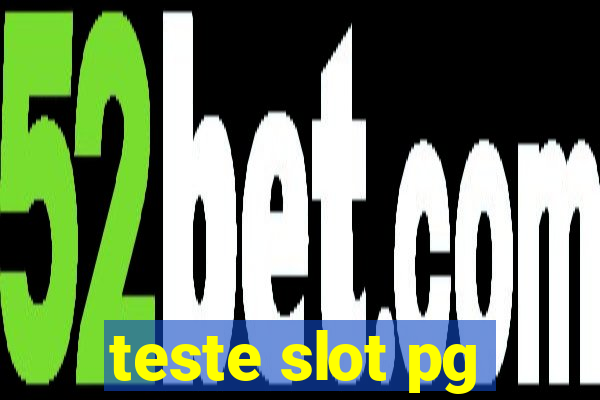 teste slot pg