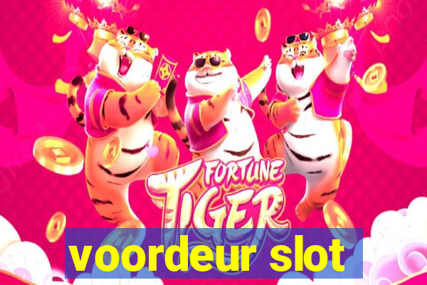 voordeur slot