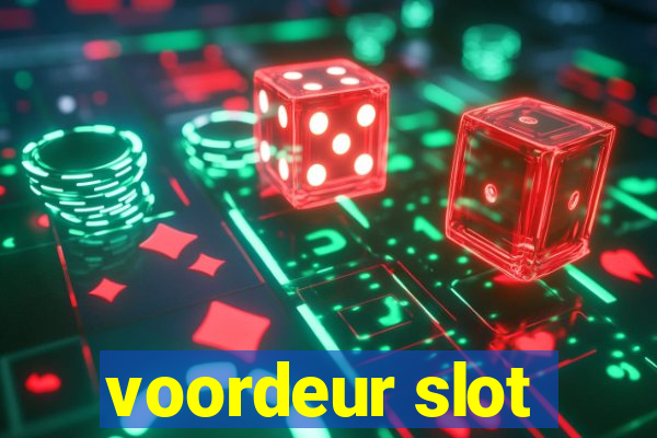 voordeur slot