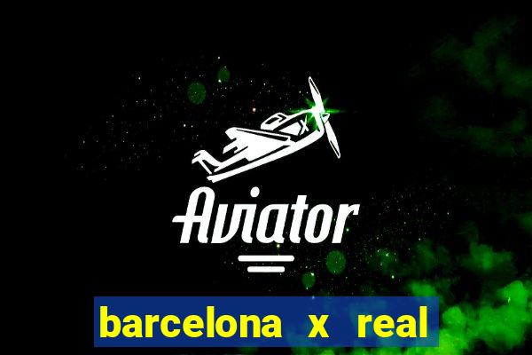 barcelona x real madrid multicanais