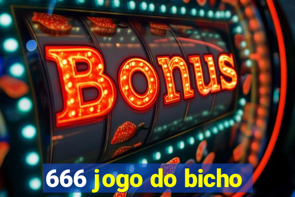 666 jogo do bicho