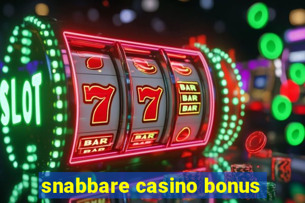 snabbare casino bonus