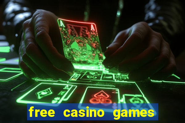 free casino games online slot machine