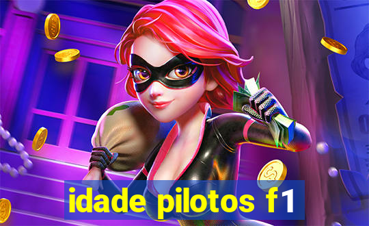 idade pilotos f1