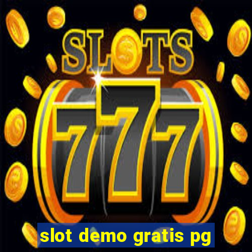 slot demo gratis pg