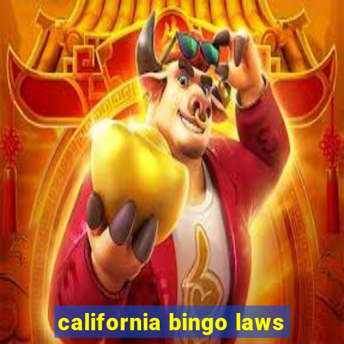 california bingo laws