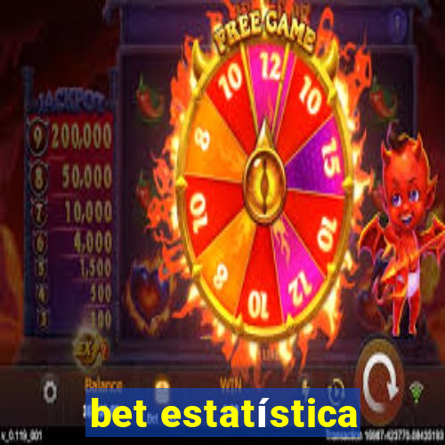 bet estatística