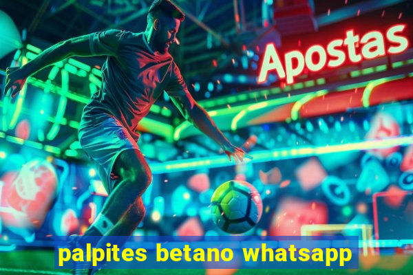 palpites betano whatsapp