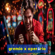 gremio x operário