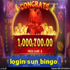 login sun bingo