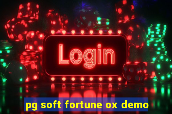 pg soft fortune ox demo