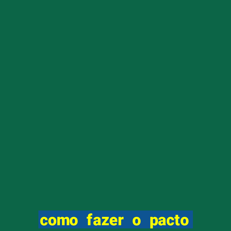 como fazer o pacto com são cipriano