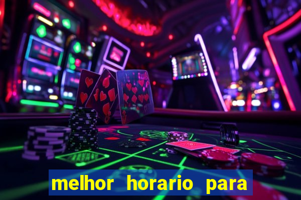 melhor horario para jogar o fortune rabbit