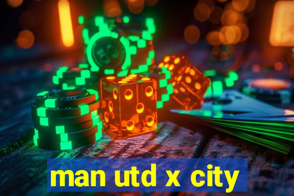 man utd x city