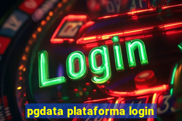 pgdata plataforma login