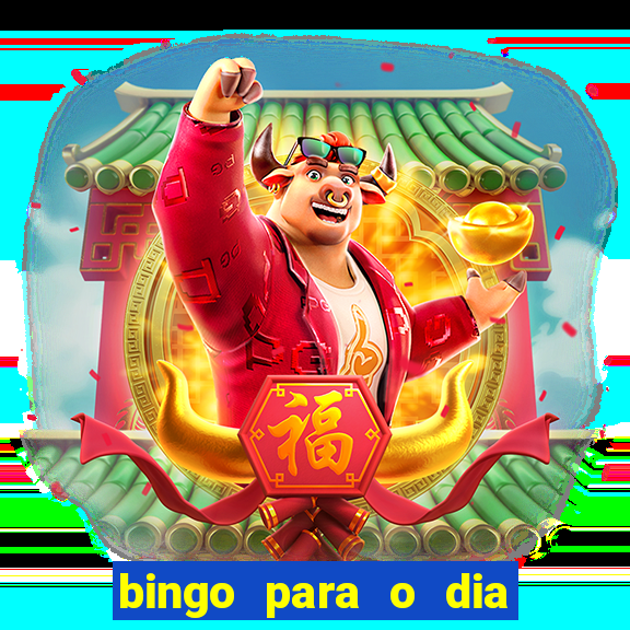 bingo para o dia da mulher