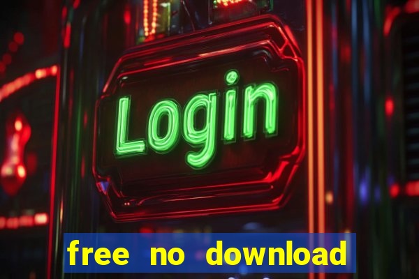 free no download slot machine games