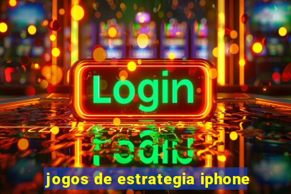 jogos de estrategia iphone