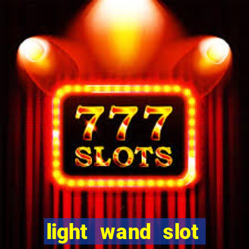 light wand slot machine cheat