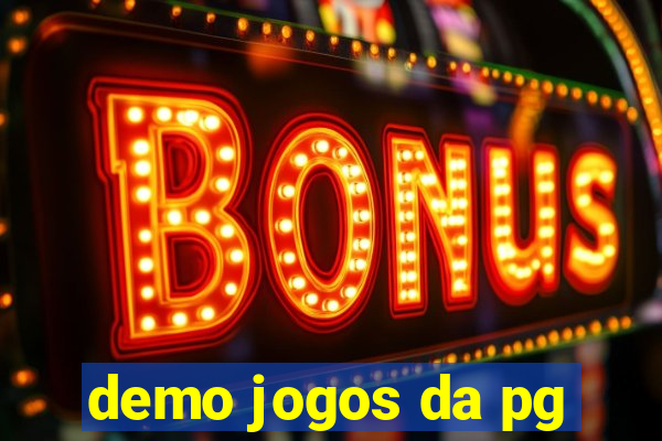 demo jogos da pg