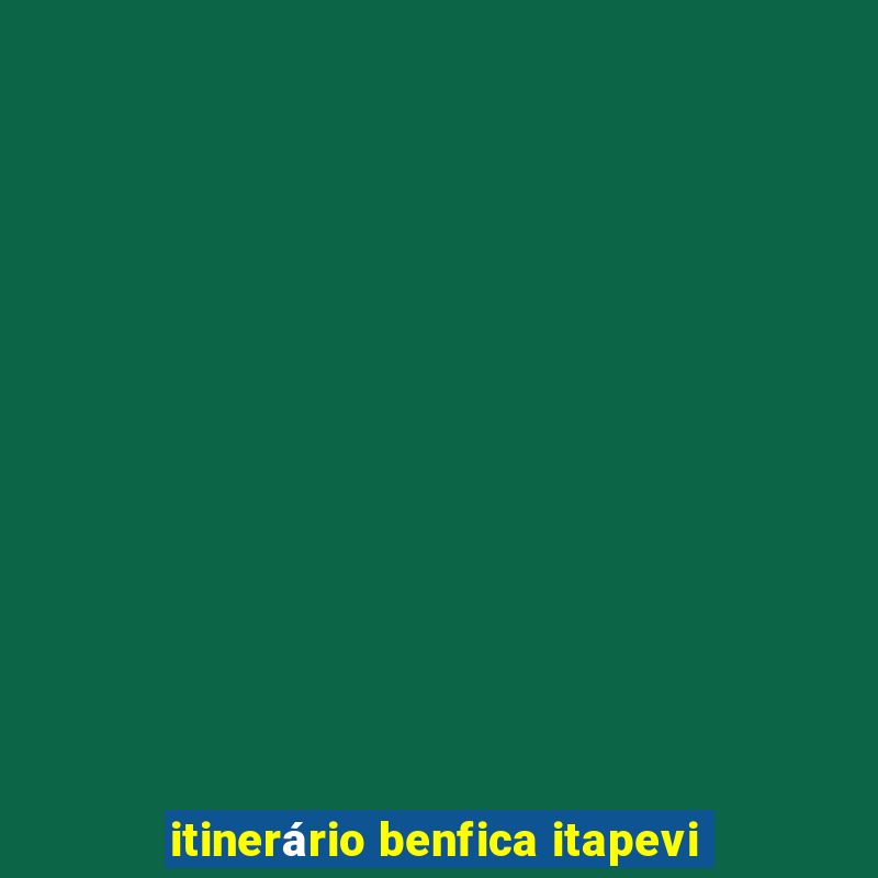 itinerário benfica itapevi