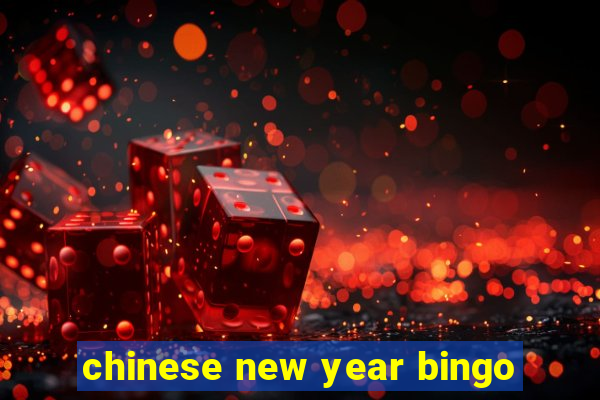 chinese new year bingo