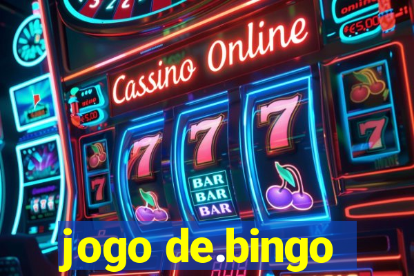 jogo de.bingo