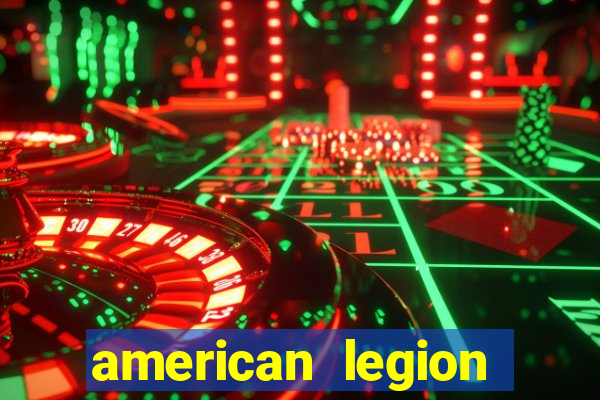 american legion bingo times