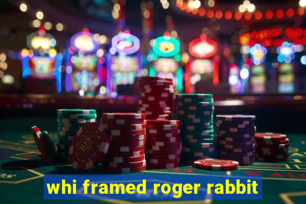 whi framed roger rabbit