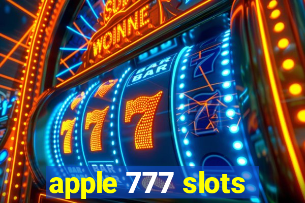 apple 777 slots