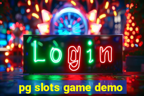 pg slots game demo