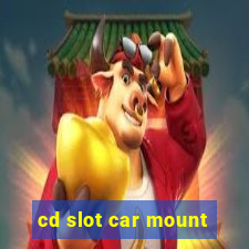 cd slot car mount