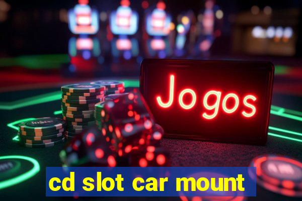 cd slot car mount