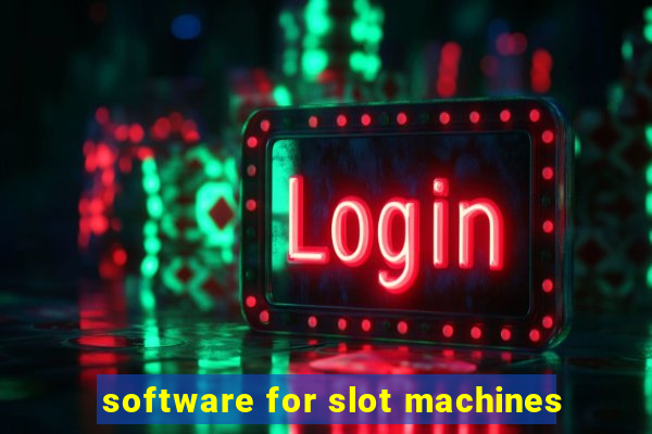 software for slot machines