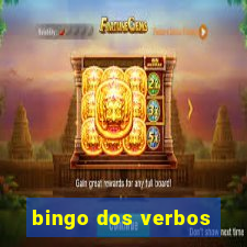 bingo dos verbos