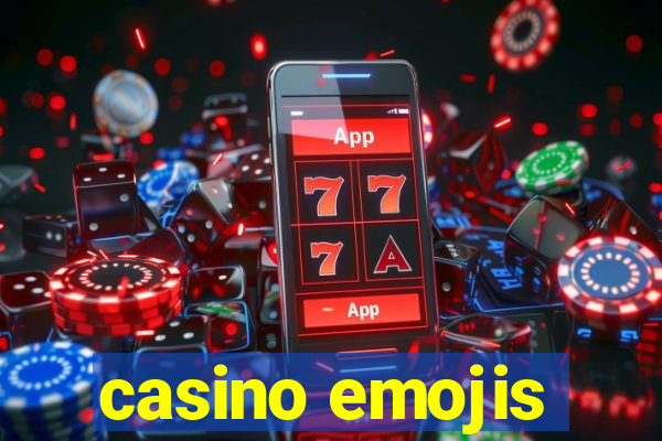 casino emojis