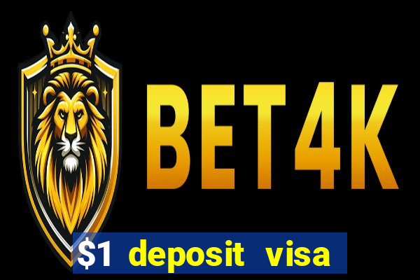 $1 deposit visa casino nz