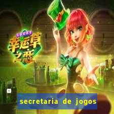 secretaria de jogos e apostas