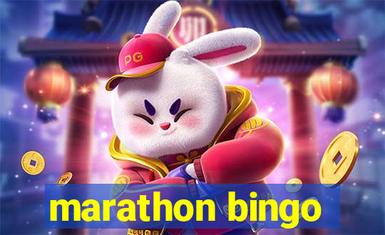 marathon bingo