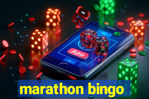 marathon bingo