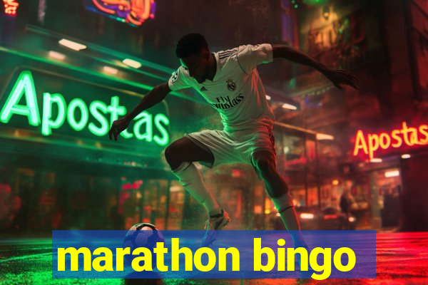 marathon bingo