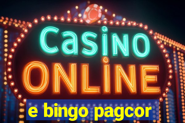 e bingo pagcor