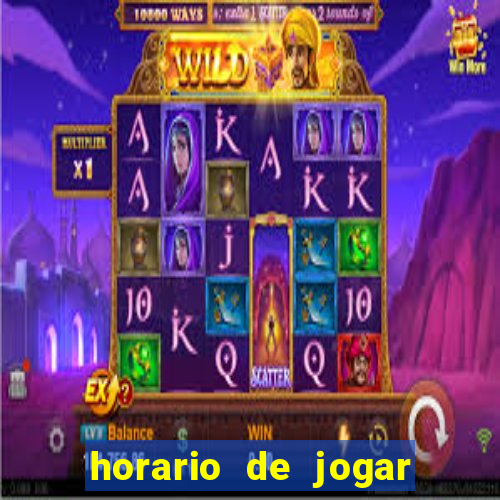 horario de jogar fortune ox