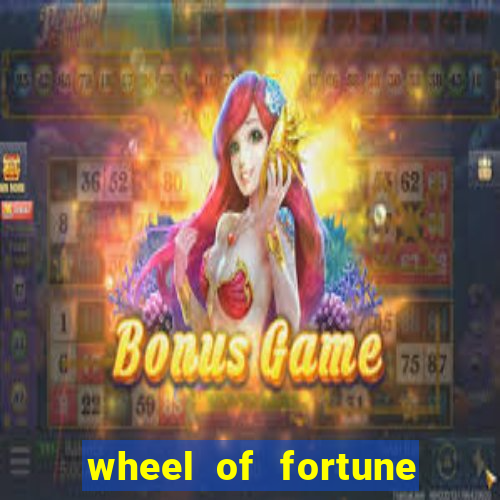 wheel of fortune slots game