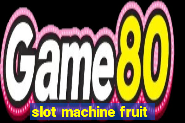 slot machine fruit